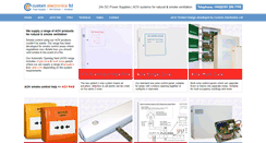 Desktop Screenshot of customelectronicsltd.com